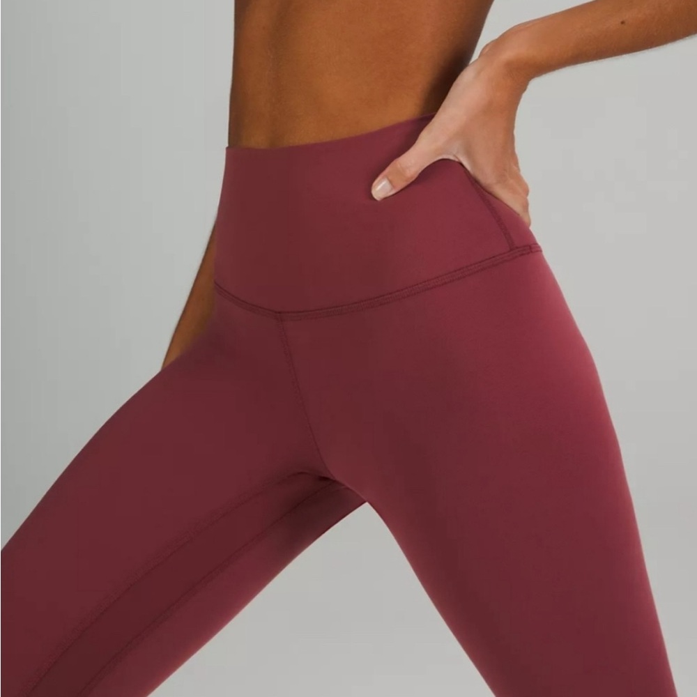 lululemon Align High-Rise Pant 28” in Mulled Wine